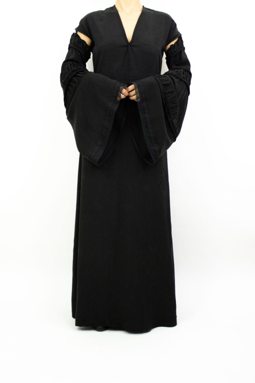 Black Eileen Dress by Carmen Calburean